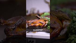 Smoked Alligator Recipe 🐊 ft Typhur Sync Gold howto recipe shorts [upl. by Hgielrac]