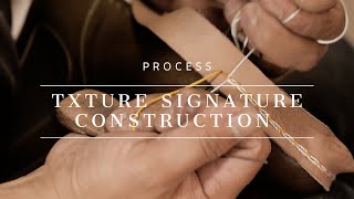 TXTURE Signature Norwegian Chainstitched handwelted construction  ASMR [upl. by Nayrda]