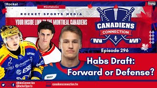 NHL Draft Elite Prospects Scout Ranks Canadiens FirstRound Options [upl. by Aihsenrad]