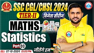 Statistics for SSC CGL Tier 2  SSC CHSL Mains Maths Classes  By Rahul Teotia Sir  Vijeta Series [upl. by Tegdirb800]