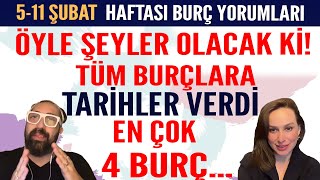 511 Şubat 2024 12 burç yorumu Öyle şeyler olacak ki tarih verdi Burçlar çok etkilenecek 4 burç [upl. by Dulcle]