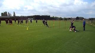 VT187  Lierse SK Conditietraining trainingsvorm 3 2 [upl. by Adnuahs]