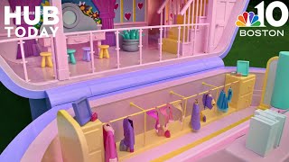 Tour the lifesize Polly Pocket house opening as an Airbnb in Mass [upl. by Zhang368]