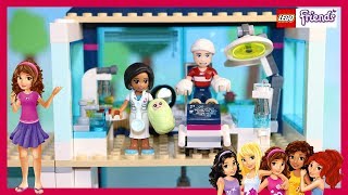 Lego Friends  Heartlake Krankenhaus TEIL 2  DEMO  unboxing  deutsch [upl. by Colombi]