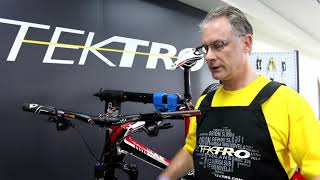 Tektro Hydraulic Disc Brake Bleed Instructions [upl. by Jd]