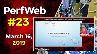 PerfWeb 23 ECMO and CRRT Continuous Renal Replacement Therapy [upl. by Eniliuqcaj]