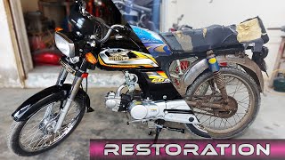 Full Restoration 70cc China Bike Restoration [upl. by Hoeg43]