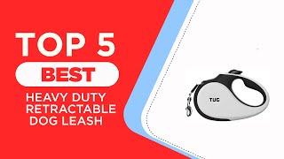 The 5 Best Heavy Duty Retractable Dog Leashes of 2025  Reviews  Best Retractable Dog Leashes [upl. by Eleets]