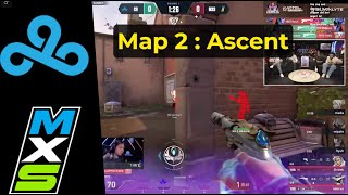 C9 vs MXS  Map 2  NA Playins Semifinals  Red Bull Home Ground 5 [upl. by Box]