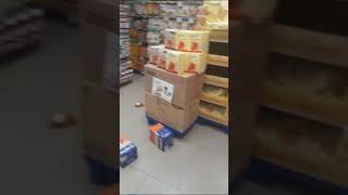 Terremoto 20 Maggio a Napoli  Conad di Pozzuoli [upl. by Nagah437]