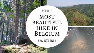 Most Beautiful Hike in Belgium  Ninglinspo Aywaille  Visit Belgium 30589 [upl. by Oijres]