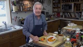 Mini Pepper Recipe  Stuffed Peppers Recipe Jacques Pépin [upl. by Dronel]