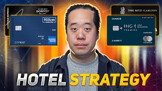 My 3Tier Hotel Credit Card Strategy  Marriott Hilton and IHG [upl. by Silden]