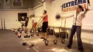 Kettlebell Competition Snatch Fail [upl. by Eahsan820]