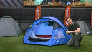 Eurohike Cairns Deluxe 2 Man Tent [upl. by Martie]