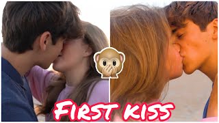 Ayden Mekus amp Claire RockSmith FIRST KISS ON CAMERA Not Clickbait💋 🤤 [upl. by Aufmann]