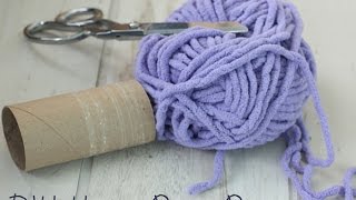 How To Make Yarn Pom Poms [upl. by Fasto]