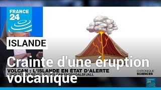 LIslande en alerte maximale  la ville de Grindavik évacuée par crainte dune éruption volcanique [upl. by Nnalyrehs]