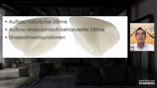 Trailer «Aufbau und Restauration endodontisch behandelter Zähne» – Prof Dr Daniel Edelhoff [upl. by Rowell]