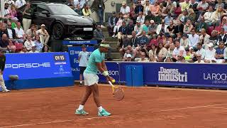 Rafael Nadal vs Cam Norrie at the Nordea Open  Court Level View 4k 60fps [upl. by Earas]