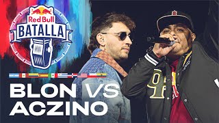 BLON vs ACZINO  Octavos  Red Bull Batalla Internacional 2022 [upl. by Aidul417]