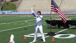 Drum Major Ruby Parra  Field Conducting Majors  2024 California Drum Major Championships [upl. by Janie22]