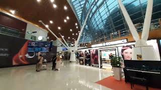 Satellite Terminal Walk Kuala Lumpur International Airport Terminal 1 KLIA T1 KLIA1 exploreflight [upl. by Onilegna]