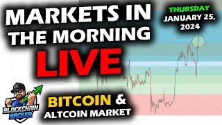 MARKETS in the MORNING 1252024 Bitcoin 39800 GDP Blowout NASDAQ 1 from 4236 DXY 103 [upl. by Bak982]