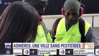 Asnières une ville sans pesticides [upl. by Hayyifas]