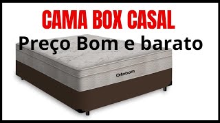 Cama Box Casal  Colchão De Molas Ensacadas Ortobom  Cama box casal [upl. by Yuk522]