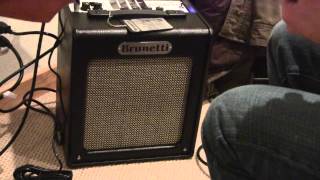 Brunetti Metropolitan 10W With EL84 Tube Amp Made in Italy Eddie Vegas [upl. by Rex]