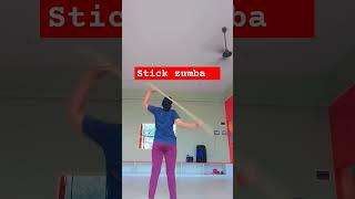 Stick zumba steps cardio workout at home yoga fitness dailyzumba [upl. by Airamanna]