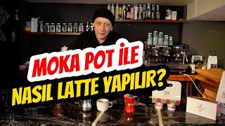 Moka Pot ile Latte Tarifi [upl. by Airda]