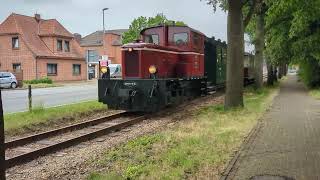 Museumsbahn BruchhausenVilsen  Asendorf in Asendorf [upl. by Rockey]