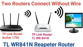 TP Link TL WR841N Wireless Router setup amp installation  Wireless Range Extender  Reapeter Router [upl. by Ffirahs498]