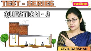 TEST SERIES I QUESTION 8  inverted staff reading levelling  Levelling during construction I CIVIL [upl. by Fini]