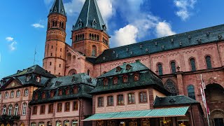 Mainz Germany Walking Tour 4K [upl. by Teferi]