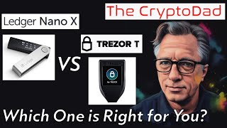 Ledger Nano X vs Trezor Model T Which Crypto Wallet Is Best For You [upl. by Enyar]