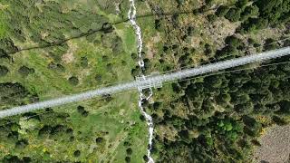 Puente Tibetano de Canillo Andorra [upl. by Scheck]