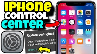 iPhone new update control center  iPhone control center amzing update  iPhone update new features [upl. by Clymer]