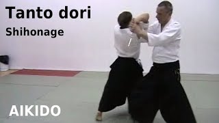 Aikido TANTO DORI knife defense  SHIHONAGE by Stefan Stenudd in 2007 [upl. by Waltner]