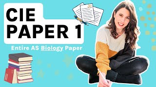 ENTIRE AS  CIE Alevel Biology Topics 111  All the theory from the specification in one video [upl. by Hunsinger]