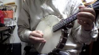 Vega Style K Banjo Mandolin with Aquila Nylgut Mandolin strings [upl. by Oster]