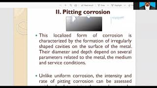 VARIOUS TYPES OF CORROSION  ENGINEERING MATERIALS  Chemistry [upl. by Ainoval]