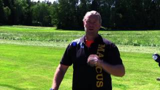 100 m Wedge Golftips med Marcus Edblad [upl. by Delilah306]