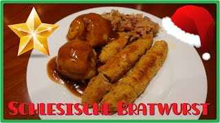 BESTES Weihnachtsgericht Panierte Schlesische Bratwurst 27K [upl. by Sedrul]