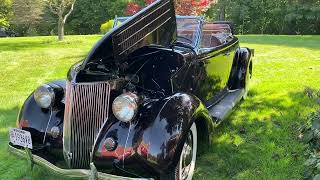 1936 FORD 68–710 DELUXE ROADSTER [upl. by Ramalahs]