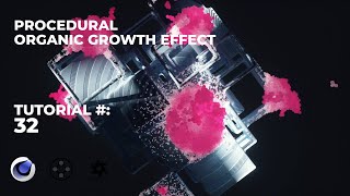 Procedural Organic Growth  Cinema 4D X  Particles amp Octane Tutorial [upl. by Asehr]