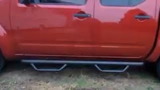 Nissan Frontier Nerf Bar Installation [upl. by Niuq800]