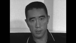 三島 由紀夫  Yukio Mishima on WWII and Death  Full NHK Interview 1966 [upl. by Cowden]